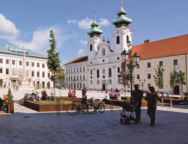 Győr Magyarország hatodik legnagyobb települése, közel 130 ezer ember otthona.