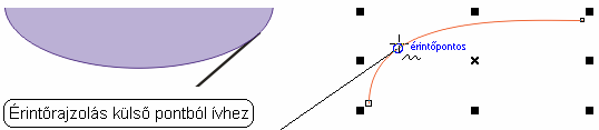 ISMERKEDÉS A PROGRAMMAL 15 mok létrehozása és átalakítása során (lásd az 1-2. ábrát). Ez, és a segédvonal segíti a pontos rajzolást.