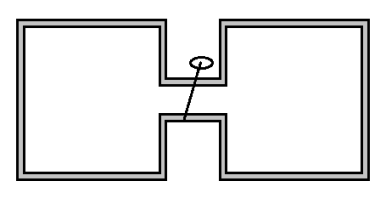 Feladatok: 1. Az ábrán látható hőszigetelő falú tartály két egyforma egyenként 10dm 3 térfogatú része egy csappal elválasztható.