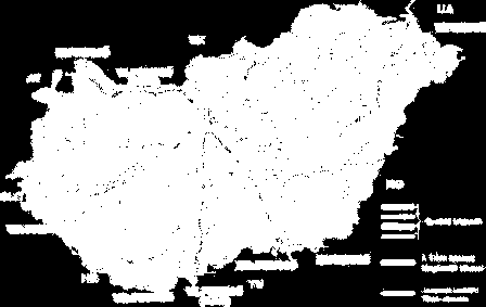 A Helsinki folyosók találkozása Közép-Magyarországon - IV. Berlin/Nürnberg Prága - Pozsony/Bécs Budapest Konstanca/ Szaloniki /Isztambul, - V.