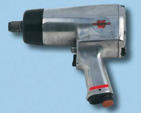 WÜRTH Szereléstechnika Kft. - 2040 Budaörs, Gyár u. 2. - Tel.: (00 36) 23/48-30 - Nyomtatva Magyarországon P 2 060/M 206 02/200 Teljesítményadatok Típus DSS 3/4 H 4 lapú hajtás Munka nyomaték Nm max.