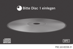 CD-Audio és P3 üzemmód 71 Válassza ki a betöltendő tárhelyet a kontroller c V d irányú elforgatásával, és erősítse meg a kontroller W vagy Nyomja meg valamelyik számgombot (pl. j).