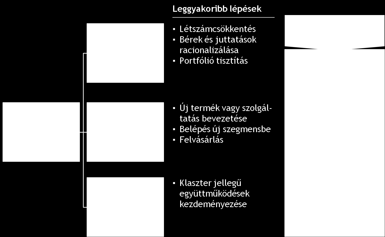 A válság teremtette lehetőségek kiaknázásához a megváltozott