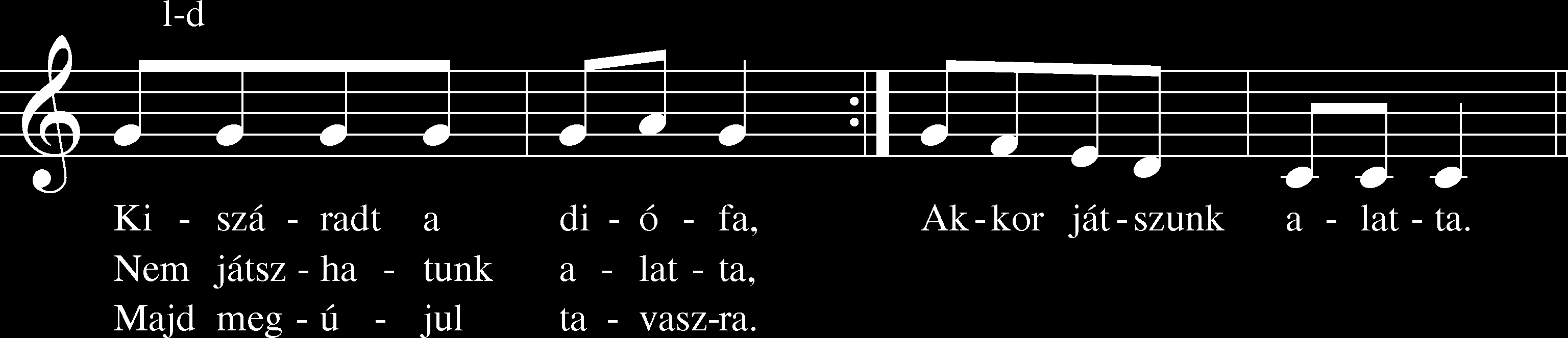 111.* A játékot páratlan számú gyermek játszhatja.