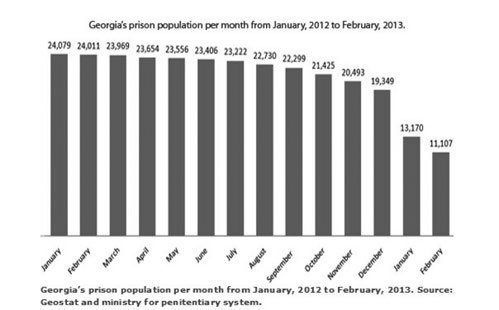 Büntető populizmus és tömeges bebörtönzés Grúziában a törvény zárószavazásán ezt azonban elvetették.