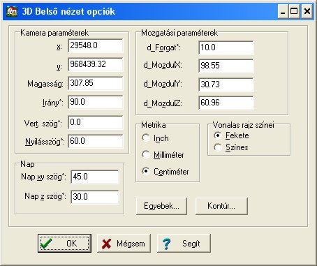 A SUGÁRKÖVETÉS számításának következménye: Egy kép elkésztése több memóriát és időt igényel. A program idő- és memóriaigényét tudjuk befolyásolni a képfelbontás nagyságának változtatásával.