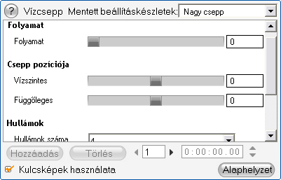 Itt a Studio alapeffektusaihoz tartozó vezérlőket ismertetjük (a 138. oldaltól).