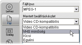 Az MPEG-1 formátum utódja az MPEG-2.