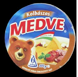 Medve tömlös sajt 100gr