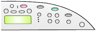 2. fejezet lehet ség funkció 8 Start Fax, Black (Fax küldése, fekete-fehér): fekete-fehér fax küldését kezdeményezi. 9 Start Fax, Color (Fax küldése, színes): színes fax küldését kezdeményezi.