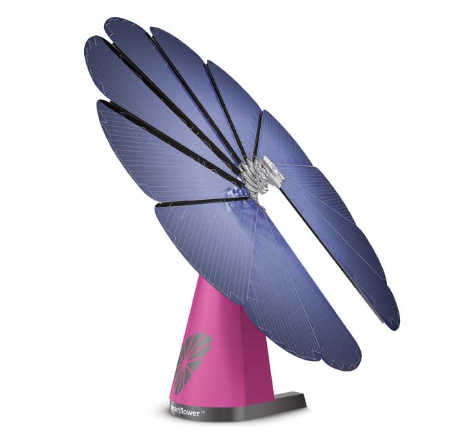 smartflower POP a világ első all-in-one napelemes