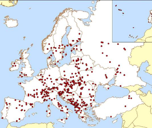 Butterfly Conservation Europe könyvet adott ki azzal a céllal, hogy az elsődleges lepkevédelmi területeket azonosítsák. A területek kiválasztása 34 meghatározott faj elterjedésén alapult.