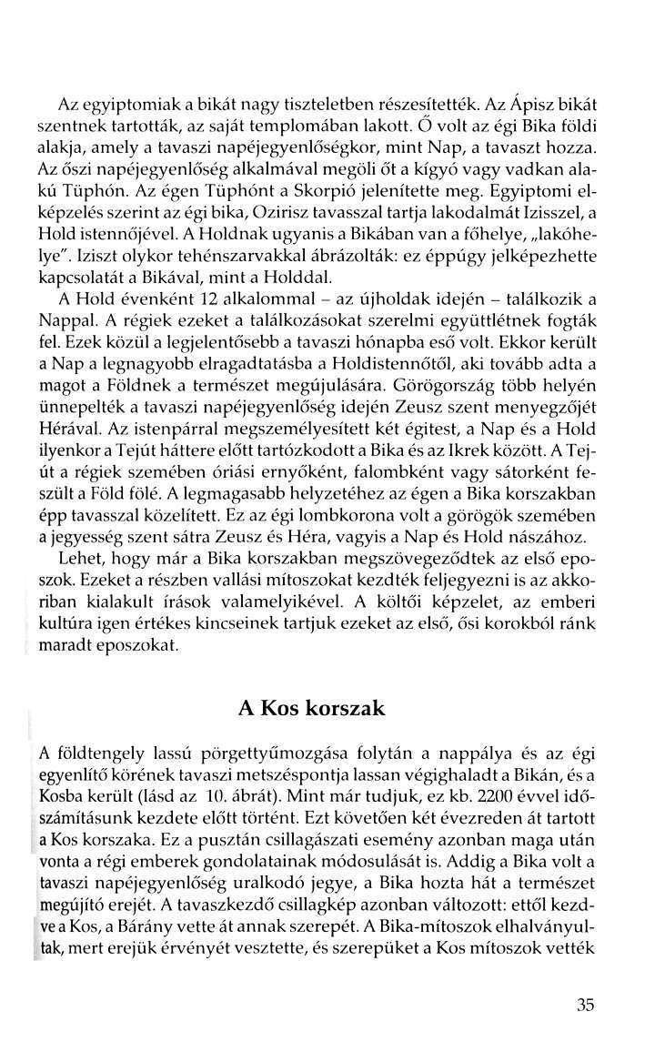 Az egyiptomiak a bikát nagy tiszteletben részesítették. Az Ápisz bikát szentnek tartották, az saját templomában lakott.