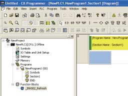 A-4 CP1L programozási példák 3. Jelölje ki az [_INV002_Refresh12.cxf] fájlt.
