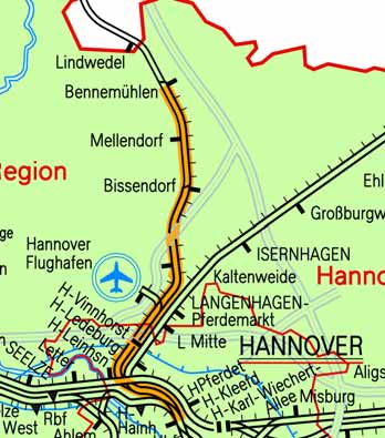 További tájékoztatás: DB Regio AG, Region Nord Hans-Jörg Gajek Angebotsplanung Ernst-August-Platz 10 30159 Hannover ran-niedersachsen-bremen@bahn.