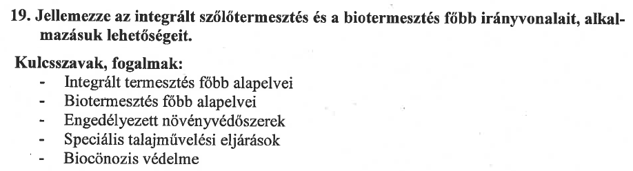 Az integrált növénytermesztés lényege: minimális beavatkozás maximális hatás.