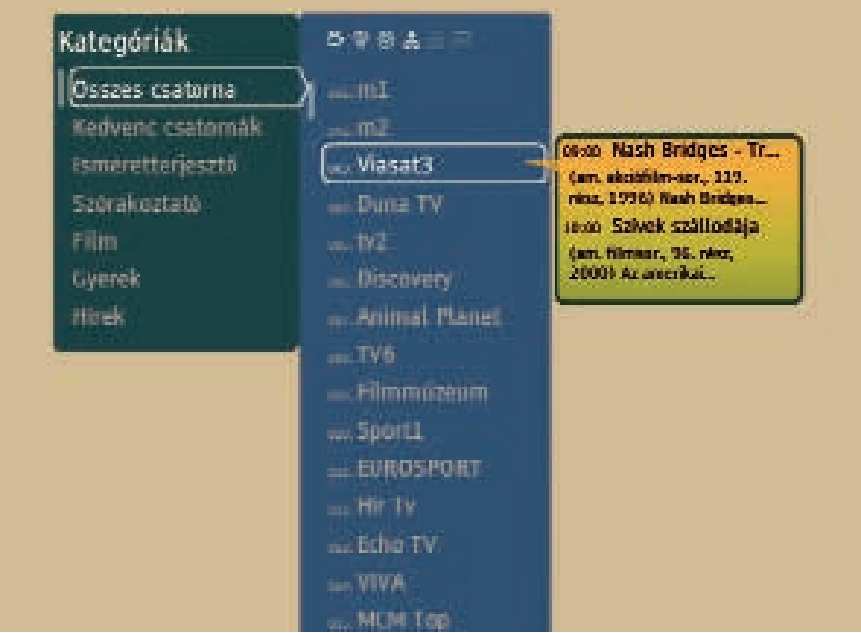 Exit megegyezik a Back gomb funkciójával. Színes gombok - A portál és a szolgáltatás különböző funkcióit vezérli. A színes gombok használatához a portál ad iránymutatást.