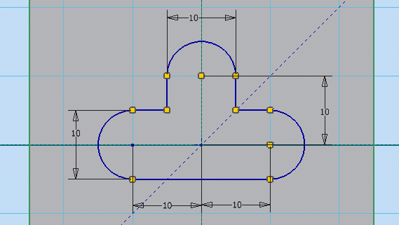 Lemez 05 Kivágó (mélyhúzó) szerszám használata 3 Inventor 2010 7) Jobb egérgombbal a