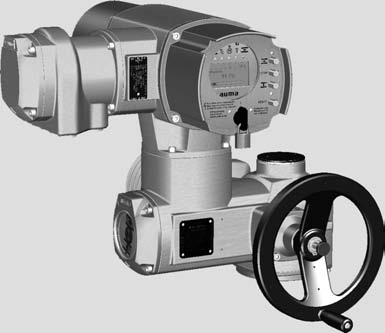 Forgató hajtások SA 07.2 SA 16.2/SAR 07.2 SAR 16.2 Vezérlőegység: elektromechanikus hajtómű vezérléssel AUMATIC AC 01.