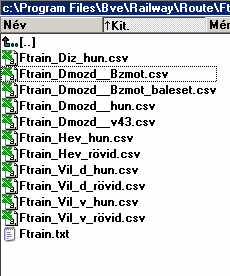 C:\Program Files\mackoy\Bve4). A második esetben elször csomagold ki a fájlt egy ideiglenes könyvtárba.