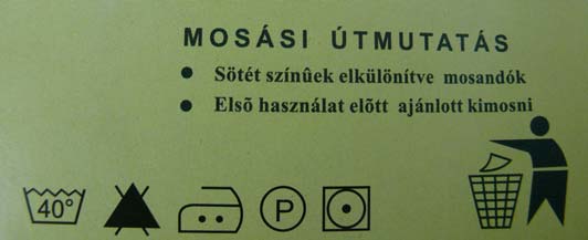 fogyaszthatósági határidő feltüntetésének helye (ennek alapján természetesen ellenőrizni kell az idő feltüntetését is, és dönteni arról, hogy átvehető-e a termék!