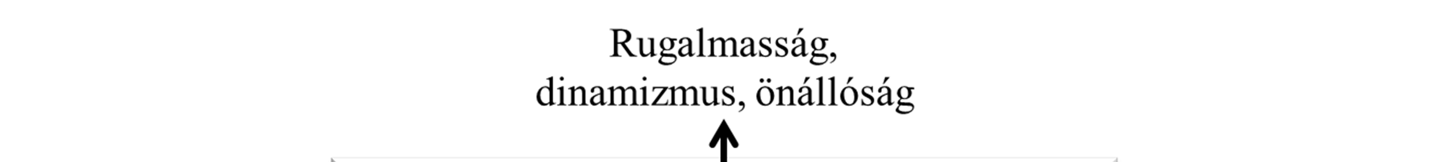 A versengő értékek keretrendszerét mutatja a 16. ábra: 16. ábra: A versengő értékek keretrendszere (Forrás: Quinn és Rohrbaugh, 1983: 369) Ahogy a 16.