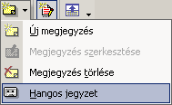 A megjegyzéseket a Word a módosításoktól elkülönítetten és véleményezőnként eltérő jellel ábrázolja.