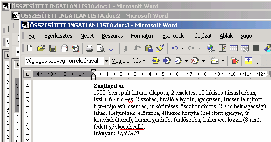 Szövegszerkesztés Microsoft Word XP. Tananyag - PDF Free Download