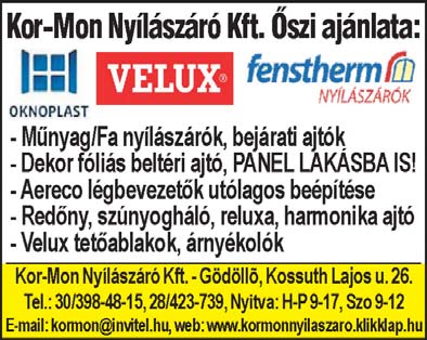 Tel: 06-20-384-2837 Gödöllő Fészek Üzletház, Szabadság u. 5-7.