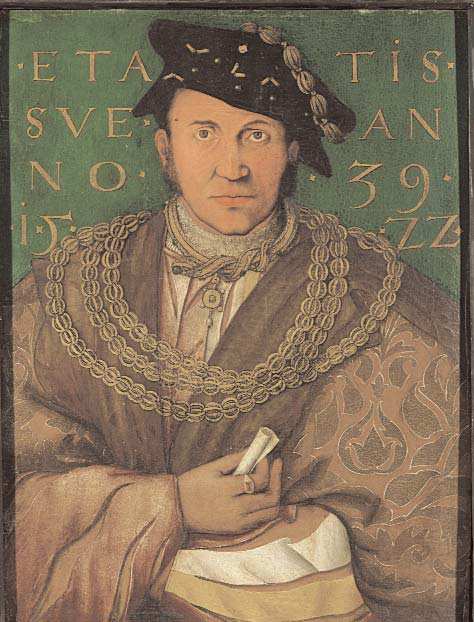 10. Hans Krell, Brandenburgi György ôrgróf mellképe, 1522, Heilsbronn, ev.-luth.