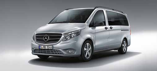 Vito Tourer SELECT. A Vito Tourer SELECT az Ön specialistája a rendkívül kényelmes személyszállításban.