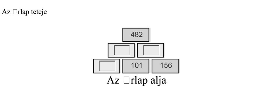 5. Játékleírások 63 57. kép Játékszabály A lépésben következő játékos két lehetséges mozgás, illetve mozgatás közül választhat: 1. vagy egy szomszédos mezőre lép, vagy 2. elhelyez egy gátat.