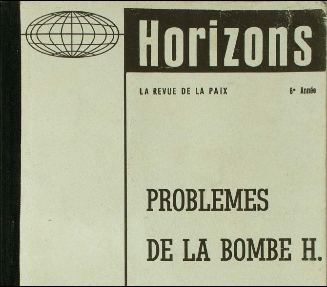 socialismo, a másikhoz pedig azt, hogy Álcázó borítócím: Problemes de la bombe H.