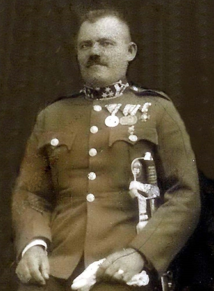 vitéz Nagy János főtörzsőrmester tiszthelyettes őrsparancsnok 1896-ban a