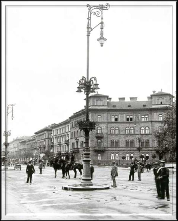 A Földalatti építése [8] A millenniumi ünnepségek után a következő mérföldkő az 1910.