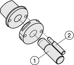 016) Beállító szerszám Rendelési kód Pótalkatrészek zzel a szerszámmal ellenőrizhető az automatikus szerszámváltó pozíciójának tűrése a megfogó kar, a tár és a befogó egység/orsó között.