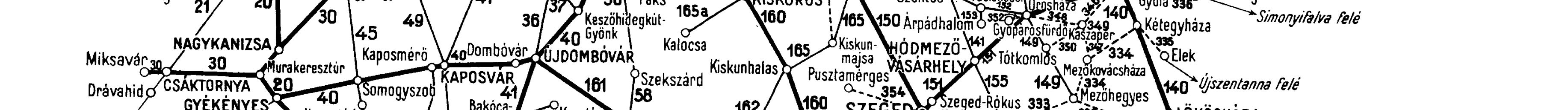 A mási lehetőség a csengeri útirány a 114-es vonal folytatásával.