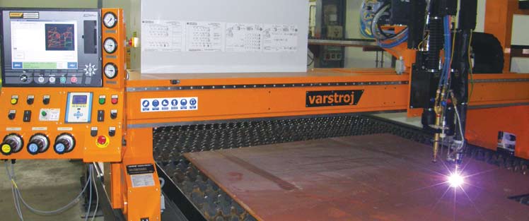 VARCUT S.P2N/B10 típusú CNC vezérlésű portálhidas vágógép A VARCUT S.P2N típusú CNC vezérlésű portálhidas vágógépek a pontos és megbízható berendezések közé tartoznak.