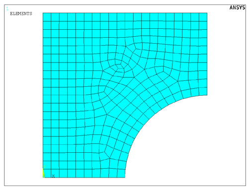 Main Menu -> Preprocessor -> Meshing -> MeshTool Elsőként a halózáshoz használt elemhez hozzá kell rendelni az attrubútumait: A felugró ablakban Element Attributes: itt most maradhat a