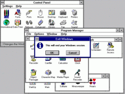 Bár a szoftver futtatásához továbbra is szükség volt az MS-DOS operációs rendszerre, az immár képes volt az utóbbi által kezelt 640KB-on túli memóriaterületek kiaknázására is, és grafikus
