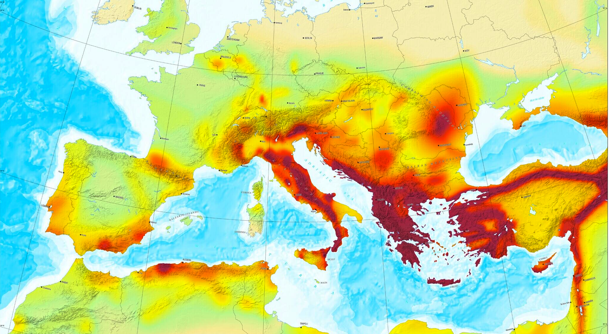 okozó, 5.5-6.0 magnitúdójú földrengés 40-50 éves intervallumban pattan ki.