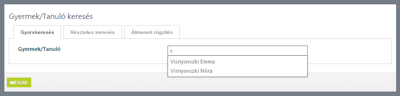 Időtartam = kötelező, a tevékenységre szánt időtartam percekben megadva. Előfeltevés = nem kötelező.