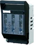 NV rendszerű biztosítós szakaszolók NV rendszerű biztosítós szakaszolók NV rendszerű biztosítós szakaszolók 00, 1, 2, 3 és 4a méretekben A biztosítós szakaszolók az elektromos berendezéseket és