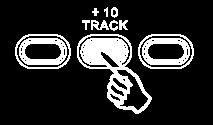 +10/-10 track A +10 Track gomb lehetővé teszi, hogy előrehaladjon 10 tracket.