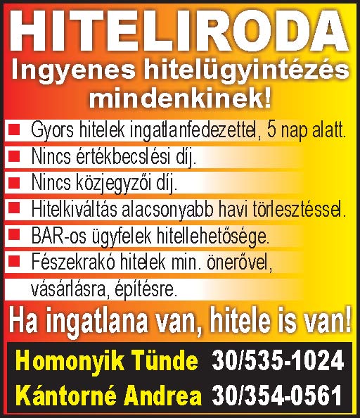 MOZAIK APRÓHIRDETÉS 107 nm-es téglaépítésû családi, kertes ház garázzsal, családi okok miatt, áron alul, sürgõsen eladó.