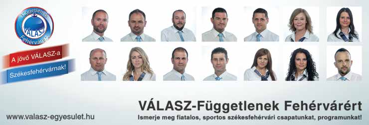 12 FEHÉRVÁR EGYHÁZ 2014. szeptember 29. Az oldalt szerkesztette: nagy zoltán péter Református napok Hetedik alkalommal rendezik meg a Székesfehérvári Református Napokat.