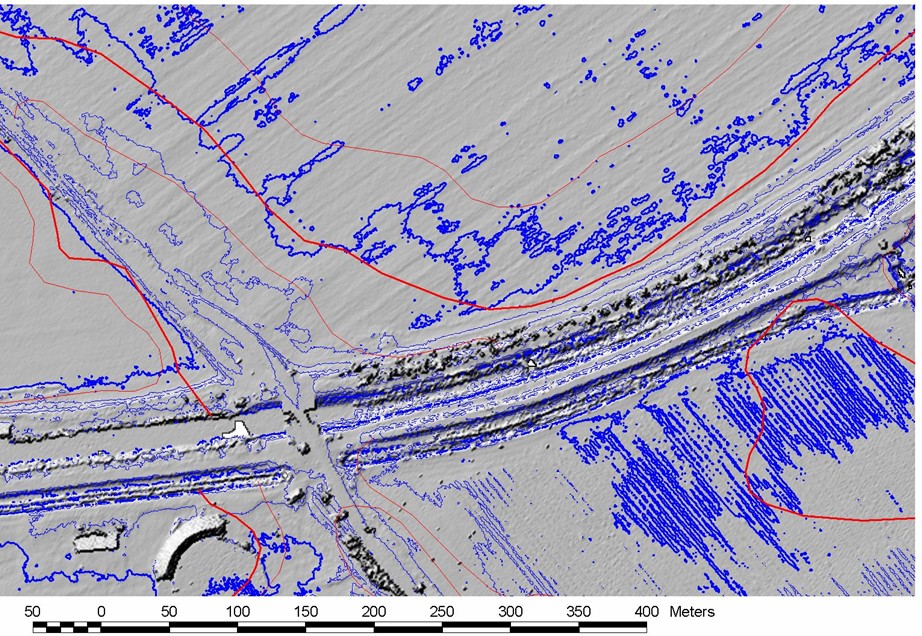 Az SRTM modellben a magasságok a WGS-84 alapú EGM-hez vannak viszonyítva.