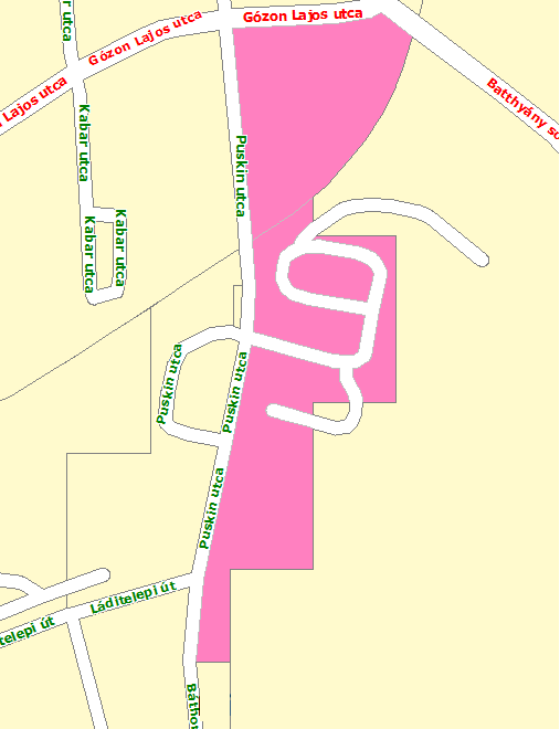 Miskolc ITS III. Helyzetértékelés 9. szegregátum (Andrássy u. - Kilencedik u. - Vasgyári újtelep - Hatodik u. - Andrássy u. - Harmadik u. - Első u. - Negyedik u. - Második u.- Fürdő u.