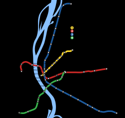 Budapesti metróvonalak Budapesti metró 1 Budapest metróhálózata Budapest közösségi közlekedési hálózatának legnagyobb kapacitású vonalaiból áll.