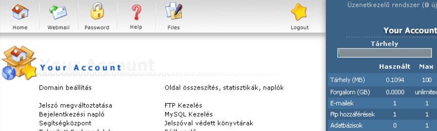 84. oldal 3. A fejlesztői környezet kialakítása Az adatbázishoz a root nevű felhasználó jelszó nélkül hozzáférhet, ha a telepítés után (3.7. ábra) nem adtunk meg jelszót. 3.6.2.